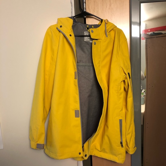 Jackets & Blazers - yellow raincoat!